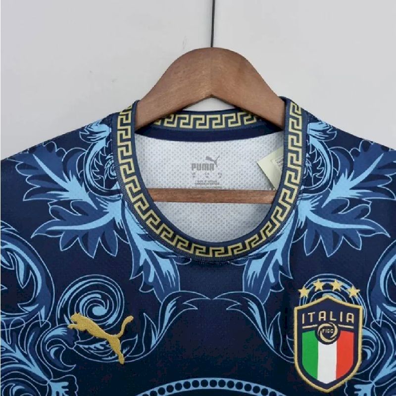 Men's Italy 2022/23 Versace Co-Branded Edition Jersey