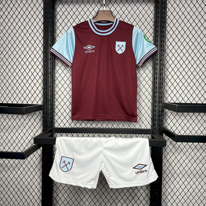 Kit Infantil Home do West Ham United 2024/25
