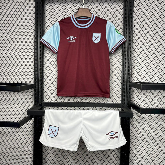 Kit Infantil Home do West Ham United 2024/25