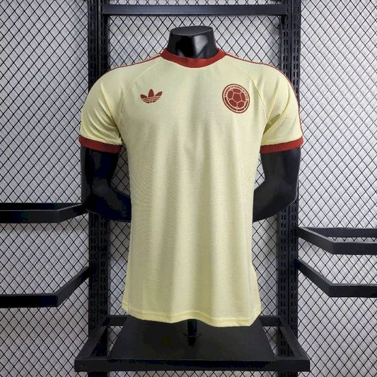 Men's Colombia 2024/25 3-Stripes Jersey Player Version