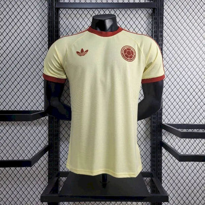 Camisa Colômbia 2024/25 3 Listras Versão Jogador