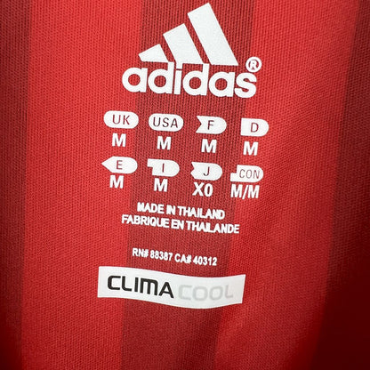 Camisa retrô do AC Milan 2011/12