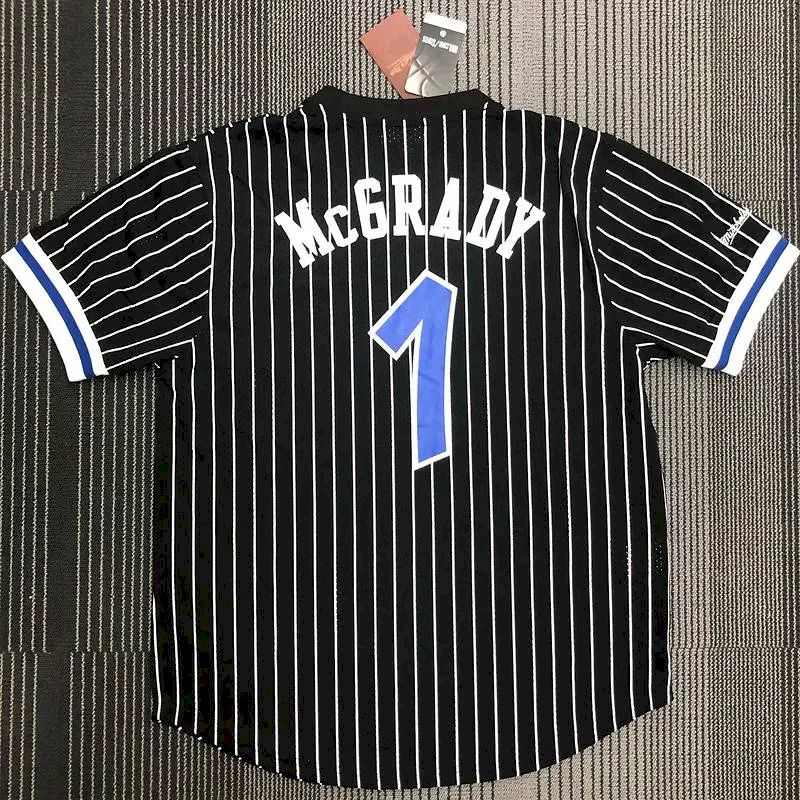 Tracy McGrady Men’s Black Player Jersey – Throwback Edition