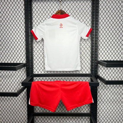 Kit Infantil Polônia Euro 2024/25