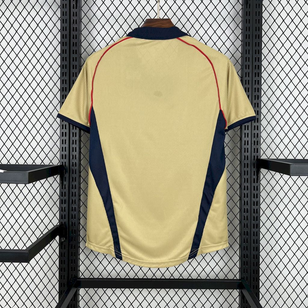 Camisa retrô reserva do Arsenal 2001/02
