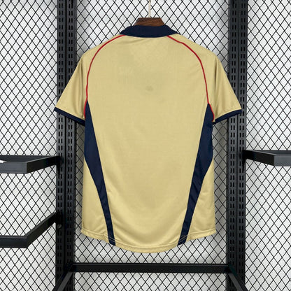 Camisa retrô reserva do Arsenal 2001/02