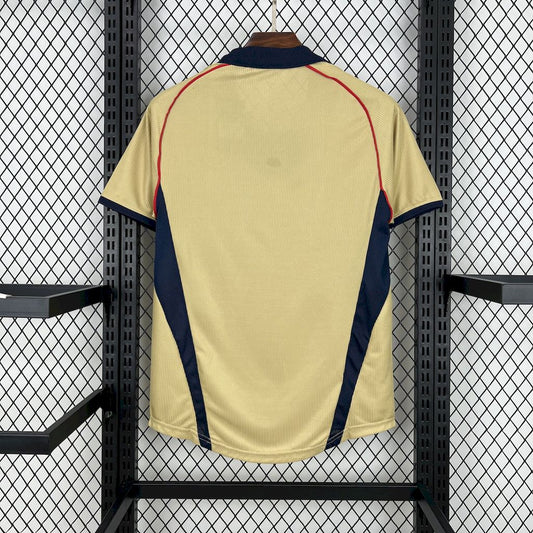 Camisa retrô reserva do Arsenal 2001/02
