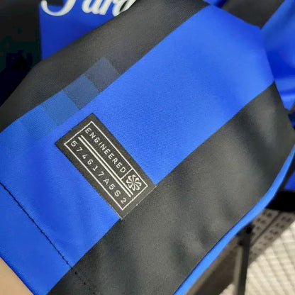Inter Milan 2023/24 Home Long Sleeves Jersey With AD