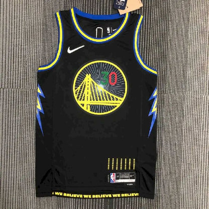 Camisa preta masculina Stephen Curry Team – Edição City