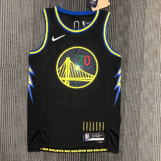 Men’s Stephen Curry Black Team Jersey – City Edition