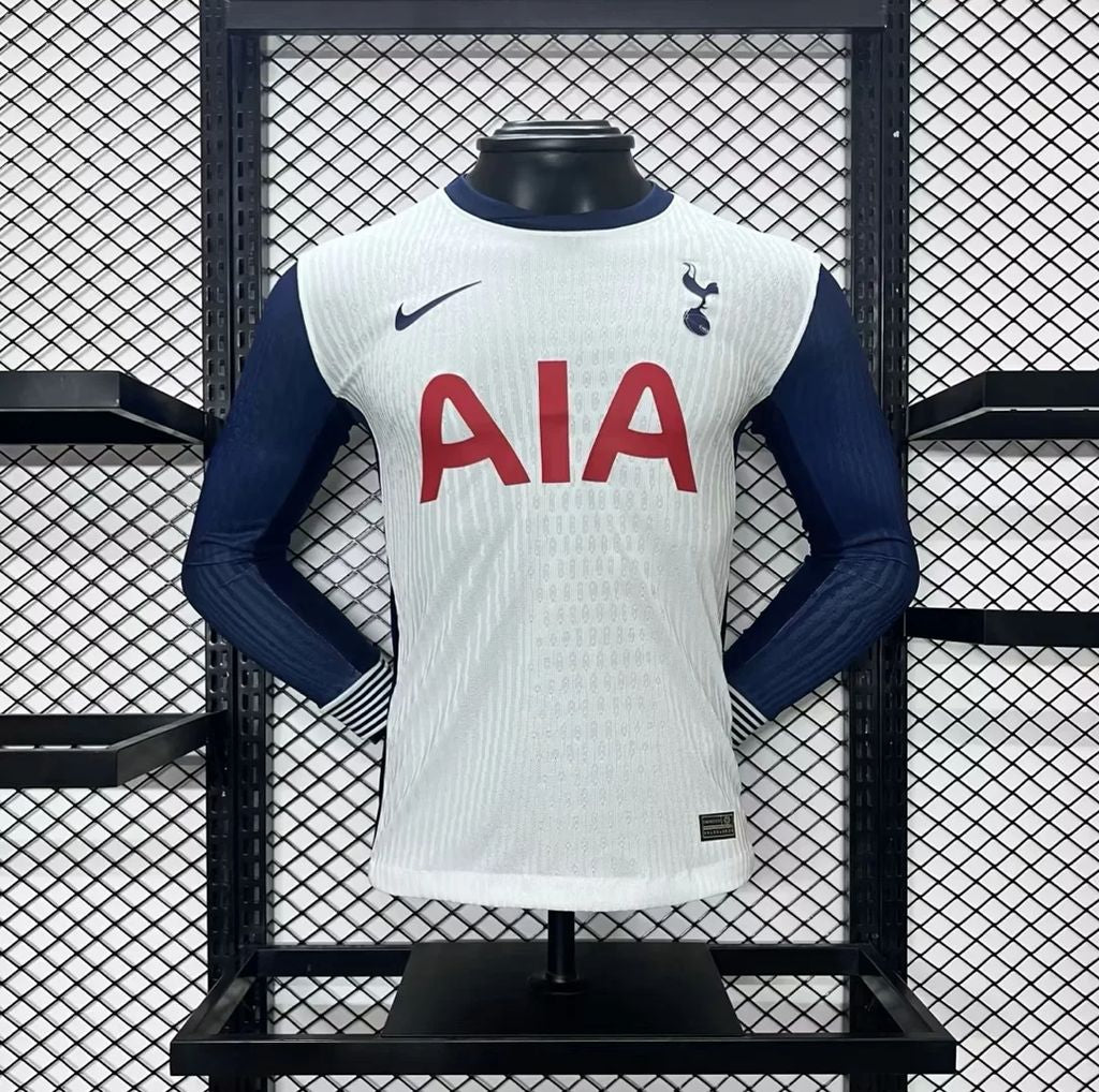 Men's Tottenham Hotspur 2024/25 Home Long Sleeves Jersey Player Version
