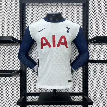 Men's Tottenham Hotspur 2024/25 Home Long Sleeves Jersey Player Version