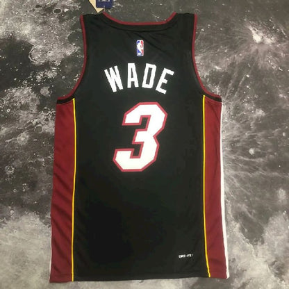 Camisa preta masculina Dwyane Wade Team