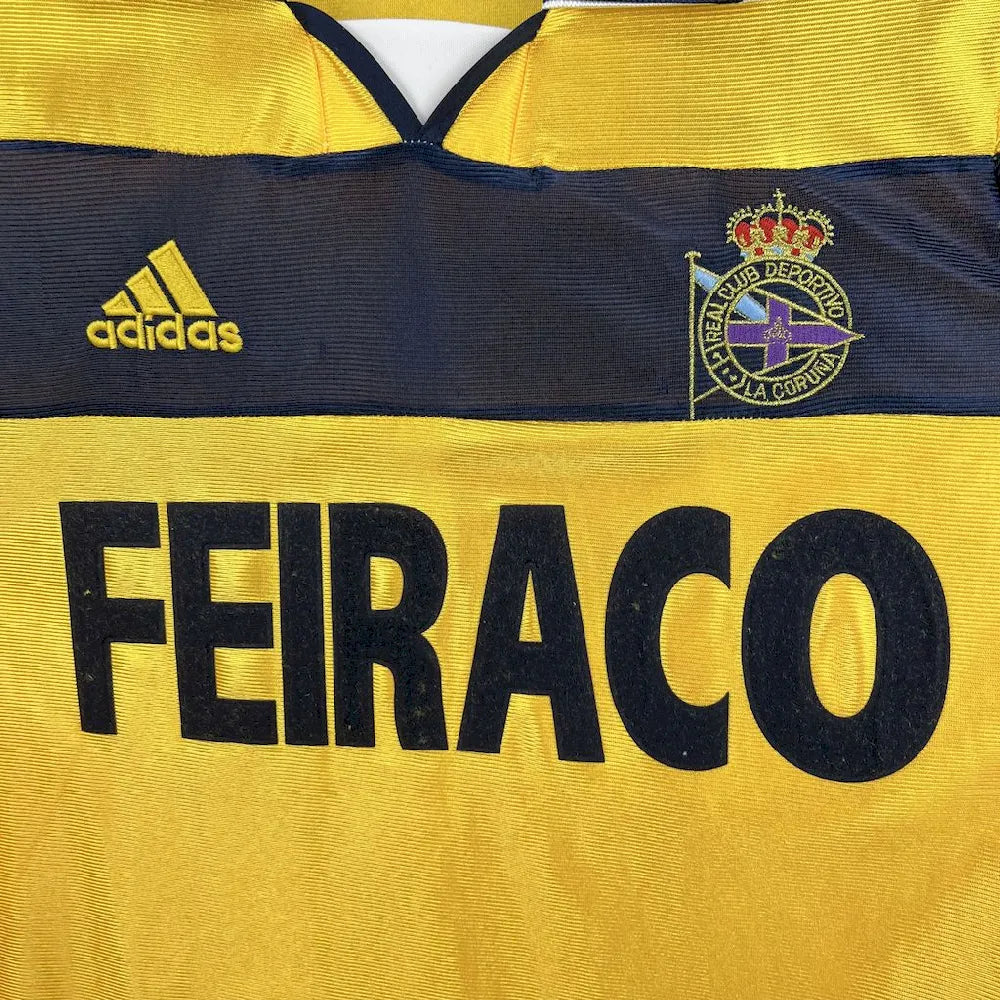 Terceira camisa retrô do Deportivo La Coruña 1999/00