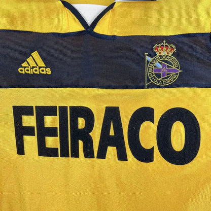 Terceira camisa retrô do Deportivo La Coruña 1999/00