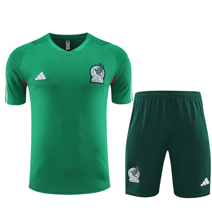 Camisa e short de treino adulto México 2023/24 14001