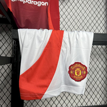 Kids Manchester United 2024/25 Home Kit
