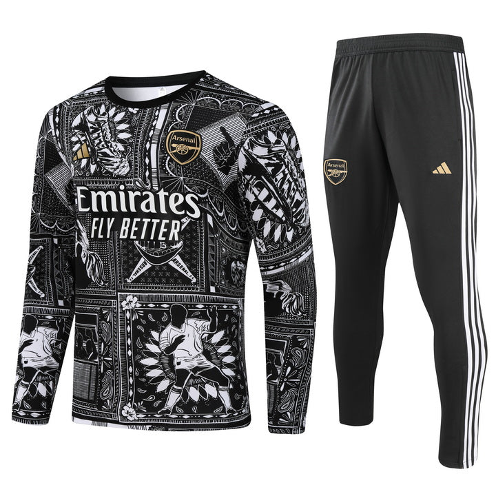 Suéter e calça Arsenal 2023/24 com zíper 902