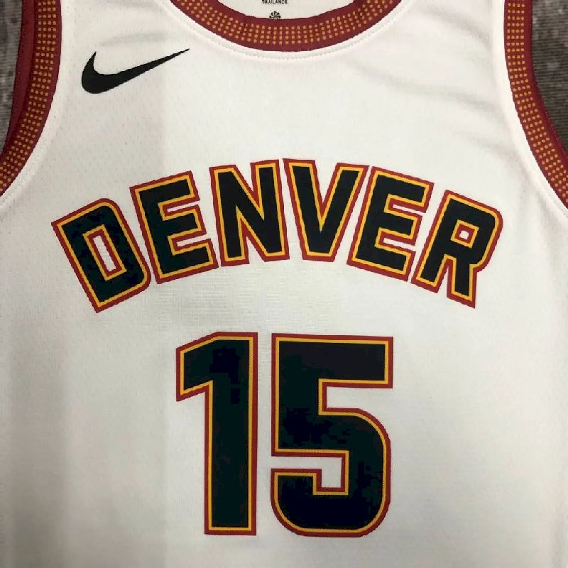 Camisa branca masculina Nikola Jokic Team – Edição City