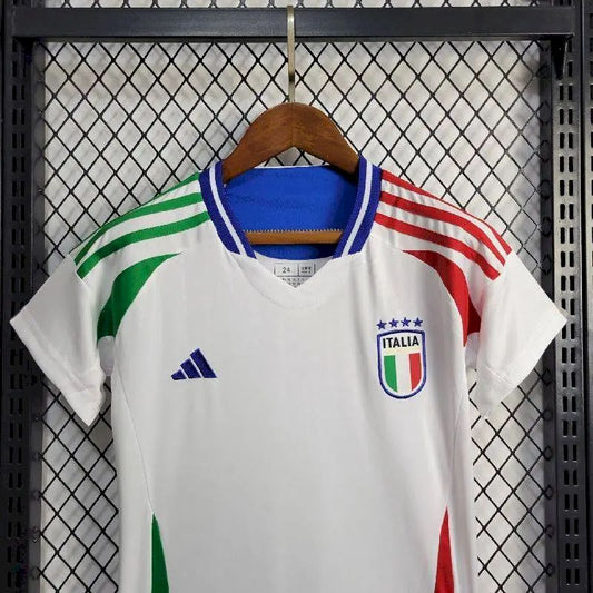 Italy 2024/25 Euro Away Kids Kit