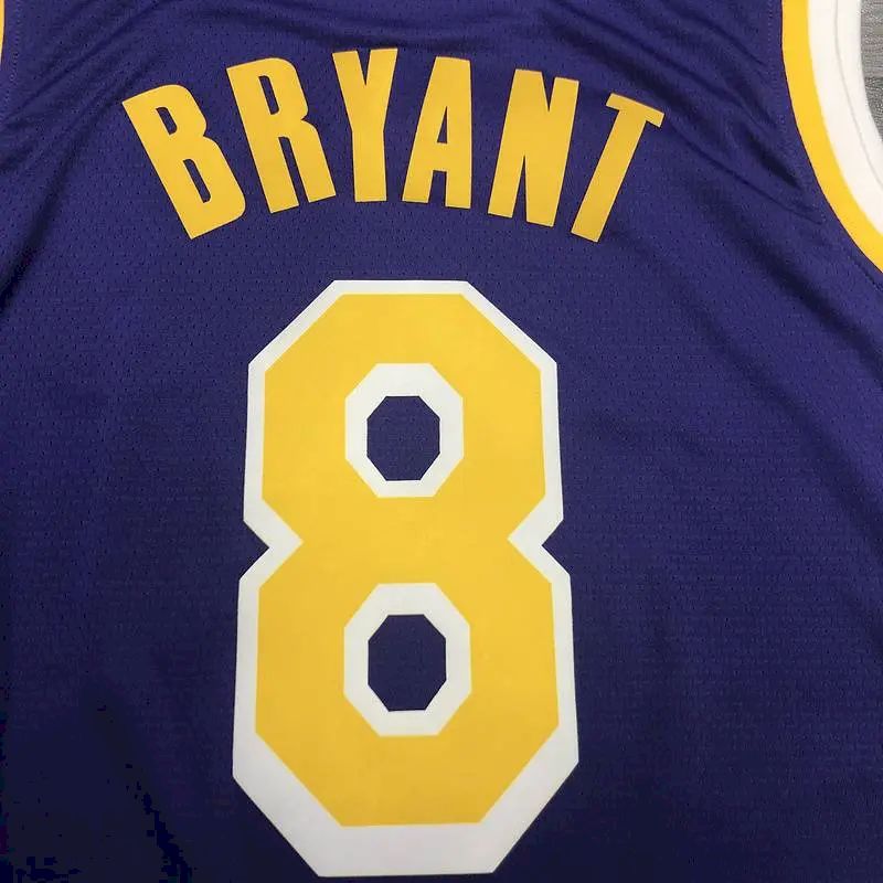 Camisa Kobe Bryant Masculina Roxa Versão Jogador – Edição Clássica Retro