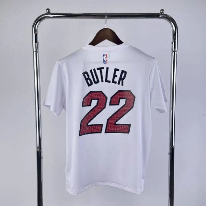 Camiseta masculina Jimmy Butler branca do time
