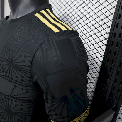 Men's Mexico 2025/26 Gold- Black Jersey Player Version