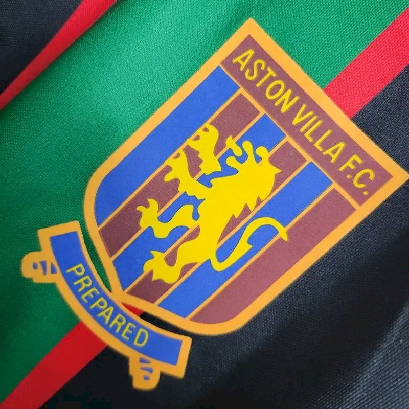 Camisa retrô reserva do Aston Villa 1993/95