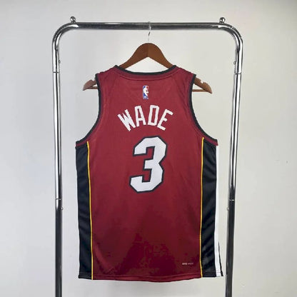 Men’s Dwyane Wade Red Team Jersey – Statement Edition