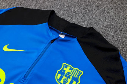 Suéter adulto Barcelona 2024/25 com zíper e calça 815