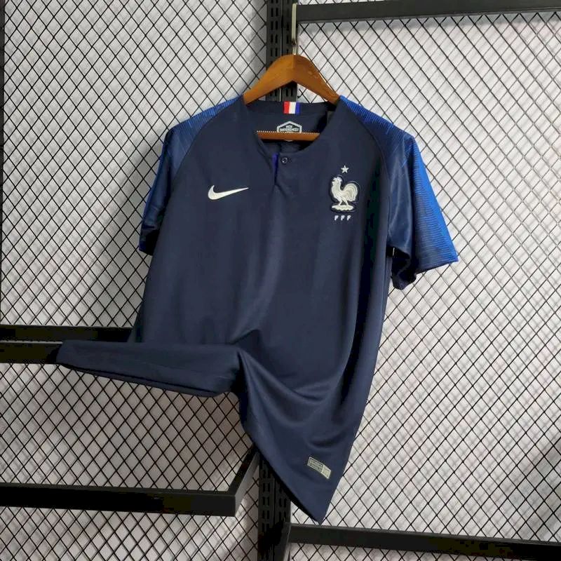 Camisa retrô da França 2018/19