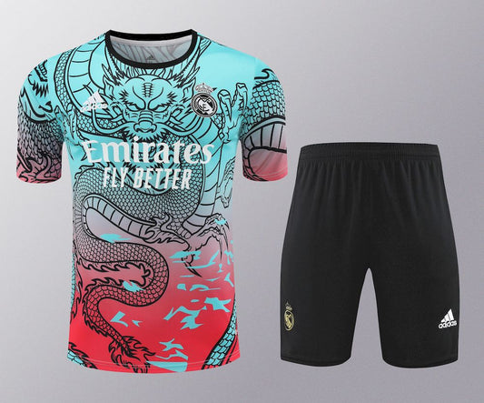 Camisa de treino adulto + shorts do Real Madrid 2023/24 418