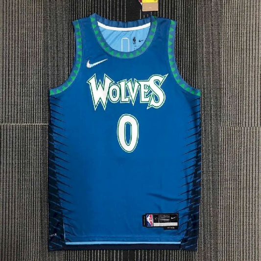 Camisa azul masculina D'Angelo Russell Team – Edição City