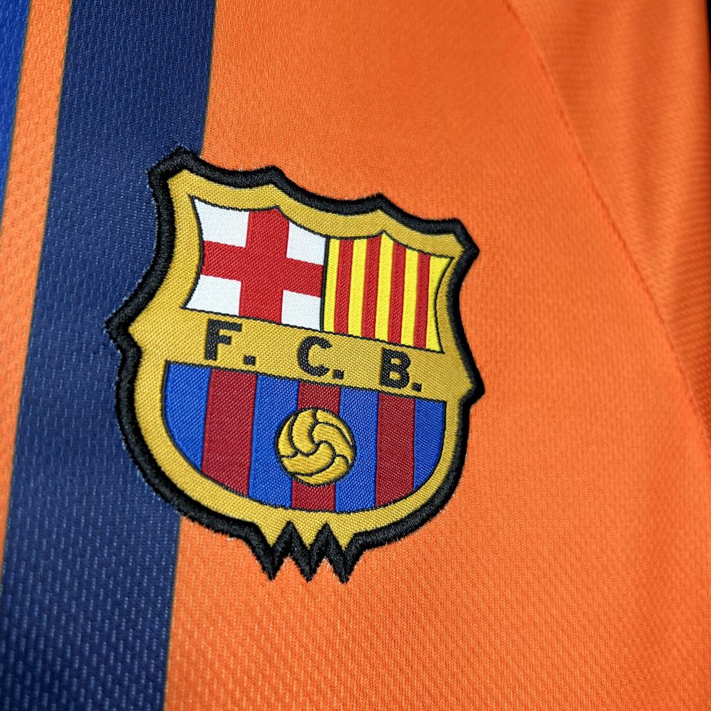 Camisa retrô alternativa do Barcelona 1997/98