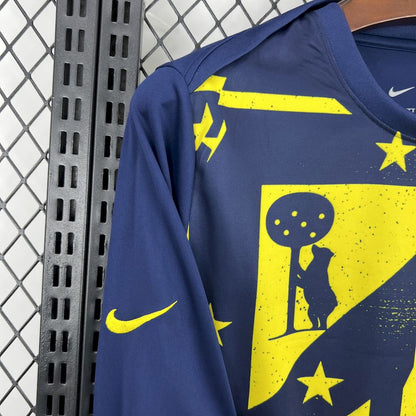 Atlético Madrid 2025/26 Pre-match training Long Sleeves Jersey