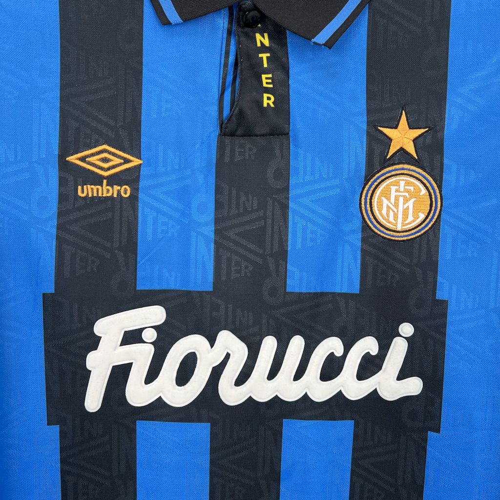 Camisa retrô da Inter de Milão 1993/94