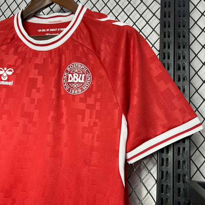 Camisa Home da Dinamarca 2024/25 Euro