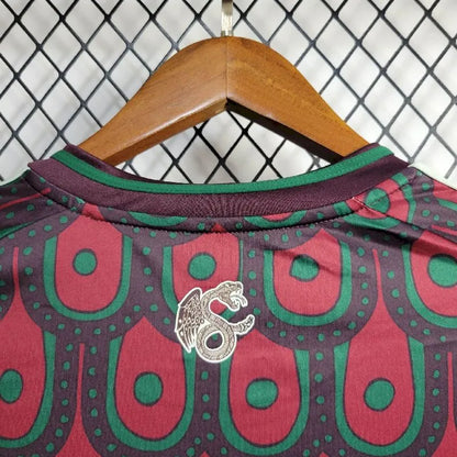 Men's Mexico 2024/25 Home Long Sleeve Jersey
