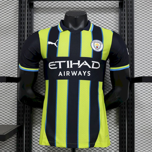 Men's Manchester City 2024/25 Away Jersey Player Version