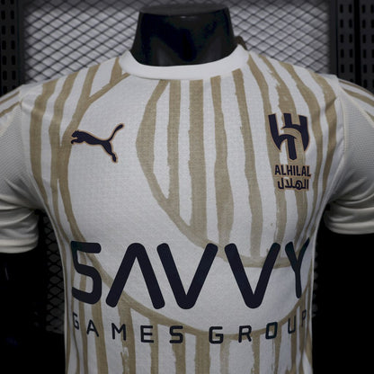 Al-Hilal SFC 2025/26 Away Jersey Player Version