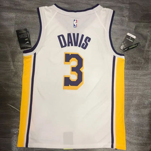 Camisa Anthony Davis Masculina Branca Versão Jogador – Edição Clássica Retro