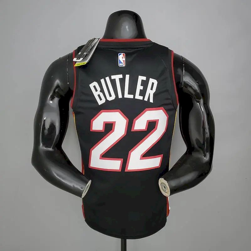 Camisa Caron Butler 2020-21 Preta Swingman Player Version Masculina – Edição Ícone