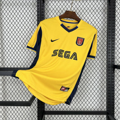 Camisa retrô reserva do Arsenal 1999/00