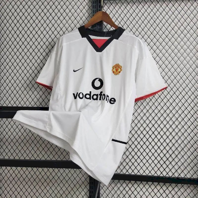 Camisa retrô reserva do Manchester United 2002/03
