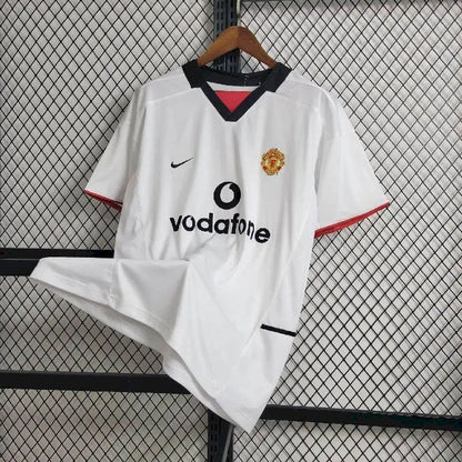 Camisa retrô reserva do Manchester United 2002/03
