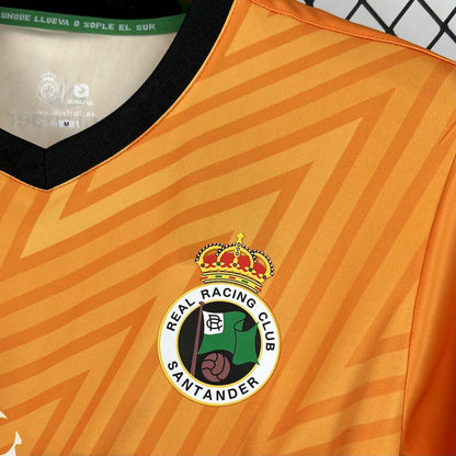 Camisa de goleiro laranja do Racing de Santander 2024/25