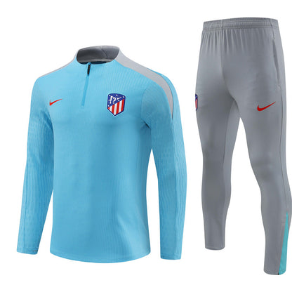 Suéter e calça adulto com zíper médio do Atlético de Madrid 2024/25 14001