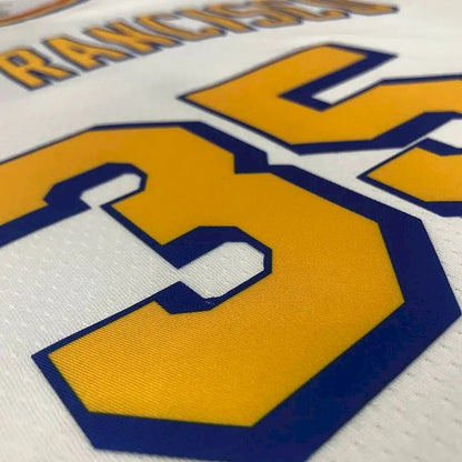 Camisa Kevin Durant Masculina Branca Versão Jogador – Edição Clássica San Francisco