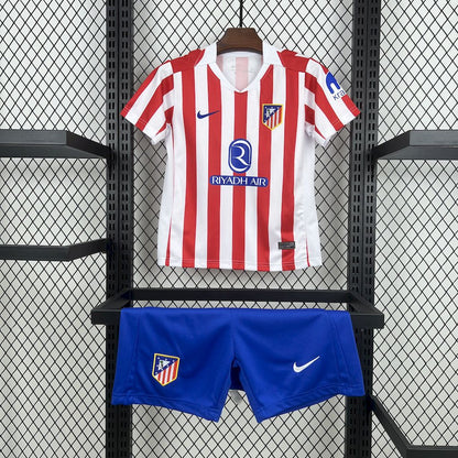 Atlético Madrid 2025/26 Home Kids Kit