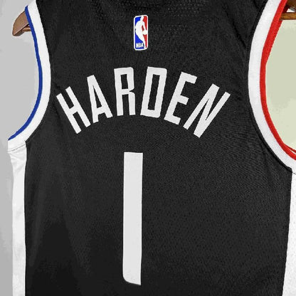 Camisa preta masculina James Harden 2021